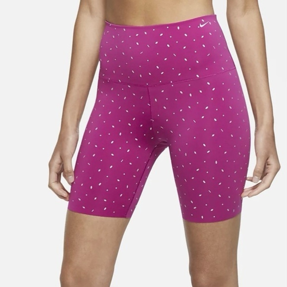 Nike Women’s Pink High Rise Bike Shorts Size Small